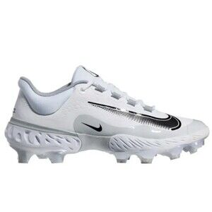 Nike Alpha Huarache Elite 4 Low MCS Baseball Molded Cleats FD6255-100 Size 10.5